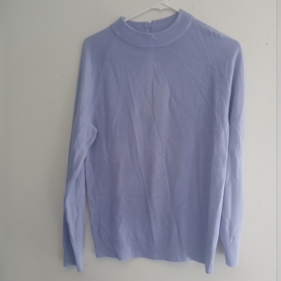 Carolyn Taylor Sweaters - Carolyn Taylor Lavender Crew Neck Sweater (0330)